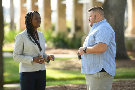 Wounded Warriors Danielle Green And Jake Norotsky Engage In Conversation