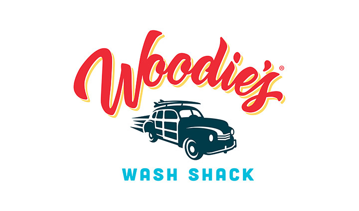 Woodie’s Wash Shack logo.