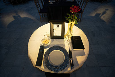 The 'Missing Man' table.