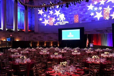 Hundreds of patriotic people gathered in one place for one reason Thursday night: to honor and empower wounded warriors. Hundreds of patriotic people gathered to honor and empower wounded warriors at Wounded Warrior Project's Courage Awards & Benefit Dinner