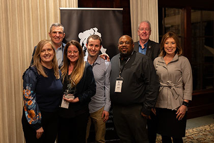 NCS Vehicle Donations was given the Rookie if the Year Award at the 2024 Corporate Partners Summit.