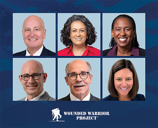 WWP 2026 Board members: Top row (from left): Juan C. Andrade, Anjali Chaturvedi, and Dr. Telita Crosland. Bottom row: Dr. Ross “Rusty” Segan, Steven E. Simms, and Nicole “Nikki” Osborn