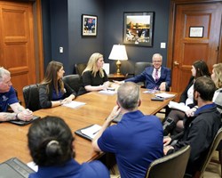WWP warrior advocate leaders (WALs) met with members of Congress and their staff.