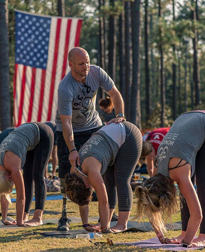 Warrior Dan Nevins teaches yoga and lives a healthy lifestyle, but a cancer diagnosis made him aware of the lifelong effects toxic exposure can have on a veteran.