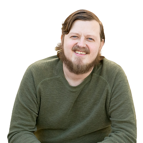 Wounded warrior Nick Morrison smiling.