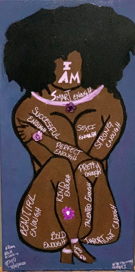 Yolanda's I Am artwork.