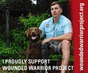 I proudly support Wounded Warrior Project - woundedwarriorproject.org