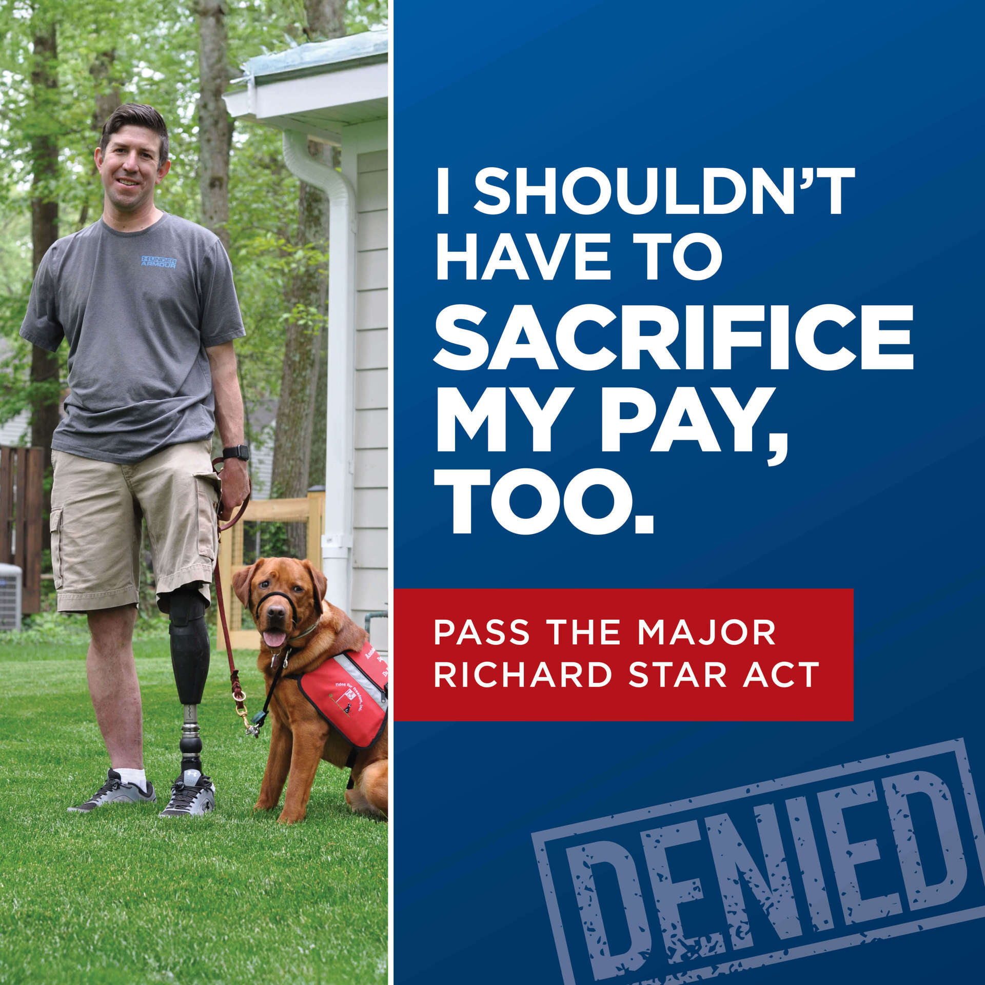 Facebook Linkedin X_Pass The Major Richard Star Act I Shouldnt Have To Sacrifice My Pay