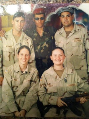Army veteran Demecia Rogers, bottom right, reached out to Wounded Warrior Project for help with isolation and mental health issues following her medical discharge from military service in 2005.