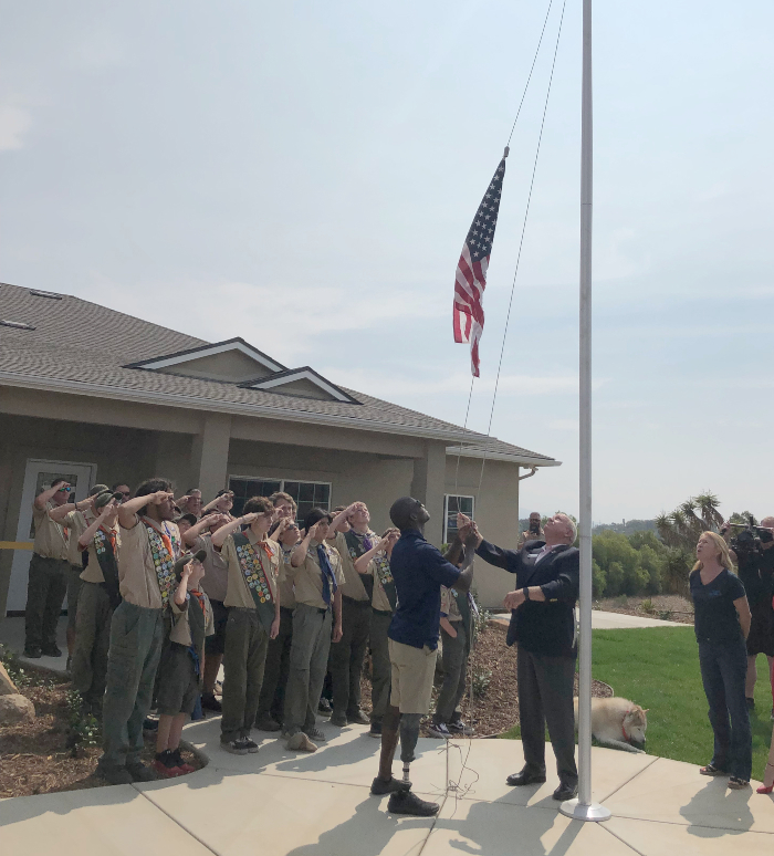 Veterans Served by Wounded Warrior Project and Homes For Our Troops Get Keys to New Homes