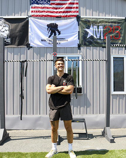 Jake Prusha is doing 100 days of the Murph Challenge to raise funds for Wounded Warrior Project and awareness for veteran mental health.