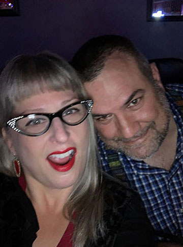 Tara and veteran Todd Plybon