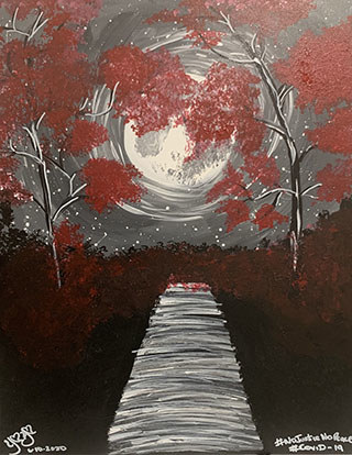Full Moon Rising Art