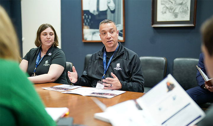 Wounded Warriors Talk With Congress