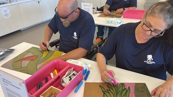 WWP uses creative experiences to help veterans and their loved ones heal, including painting and drawing, cooking, poetry, music and more.