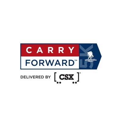 Wounded Warrior Project® (WWP) announces CSX® as presenting sponsor of its new Carry Forward™ 5K fitness challenge. Carry Forward, delivered by CSX, will help wounded warriors access free life-changing programs. (PRNewsfoto/Wounded Warrior Project)