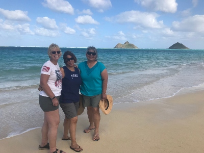 Cindy and Mary and Christine Shei