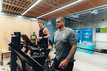 Running Through Barriers