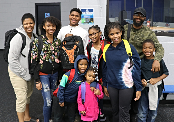 Veterans and their families in Jacksonville, Florida, received back-to-school supplies in backpacks provided by Wounded Warrior Project. Military families nationwide got a little help from WWP preparing to send their children back to school.