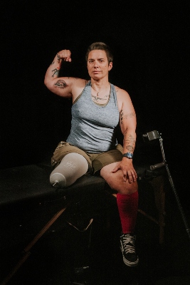 Beth shows off her new tattoo from 2023