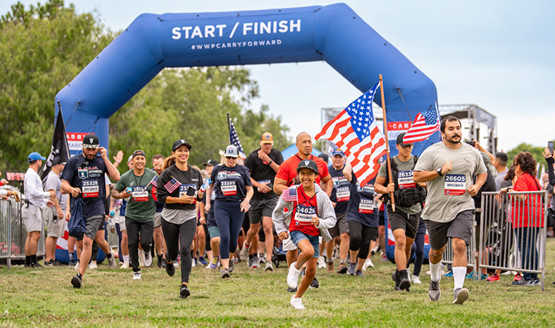WWP Carry Forward 5K San Anatonio Start Line