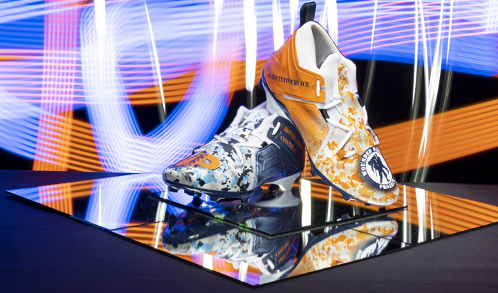 Denver Bronco Mike Purcell Cleats