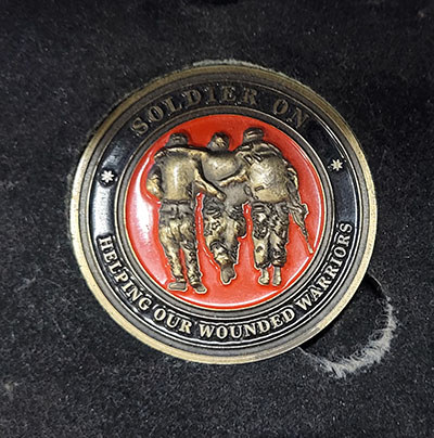 An early WWP challenge coin