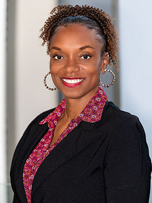 Air Force veteran Precious Mitchell