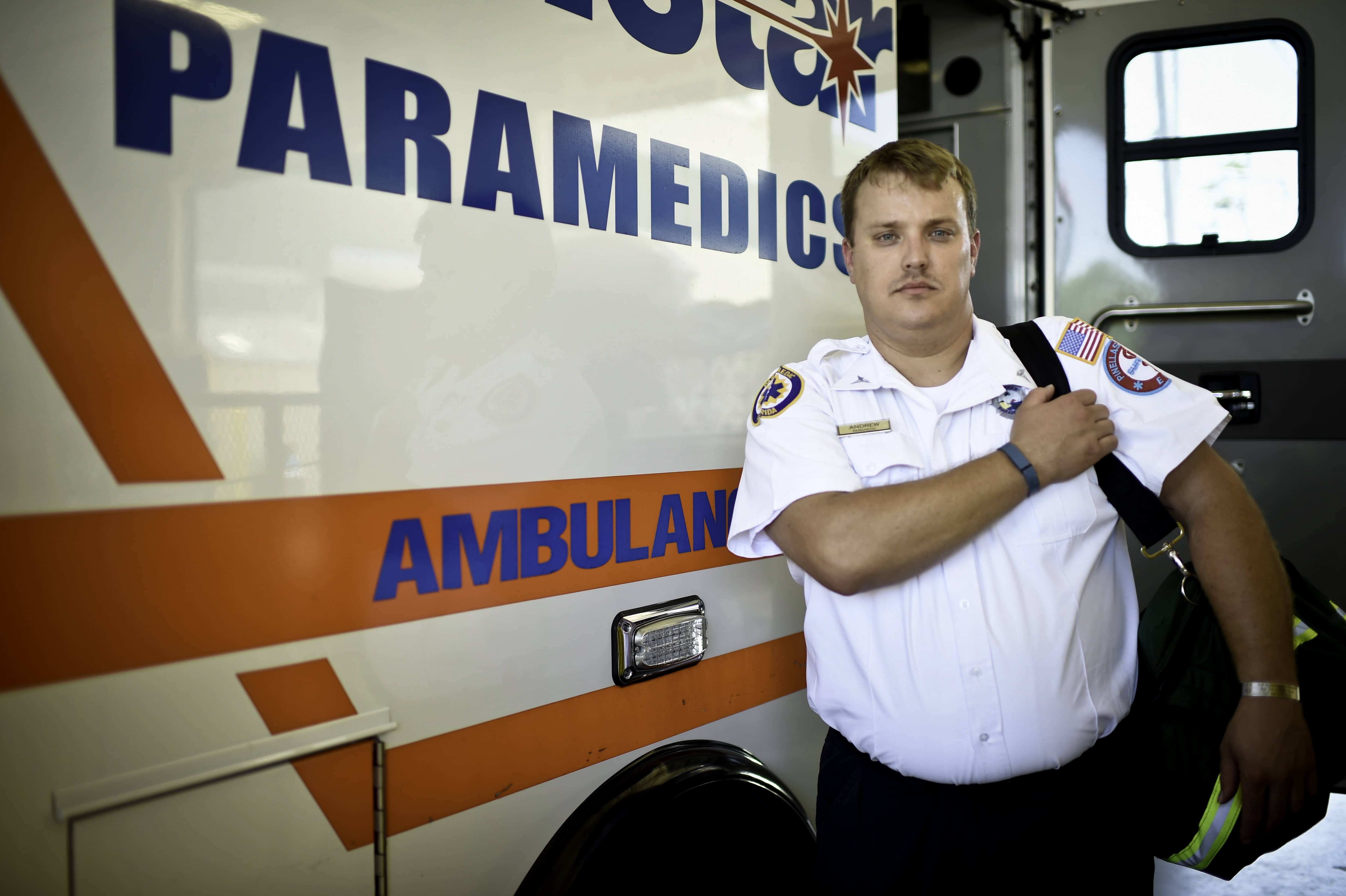 Wounded warrior Andrew Harriman
