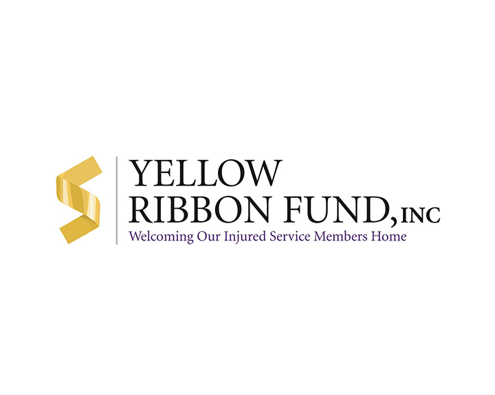 Yellow Ribbon Fund logo - Welcoming Our Injured Service Members Home
