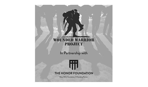 The Wounded Warrior Project Logo is partnered with The Honor Foundation logo.