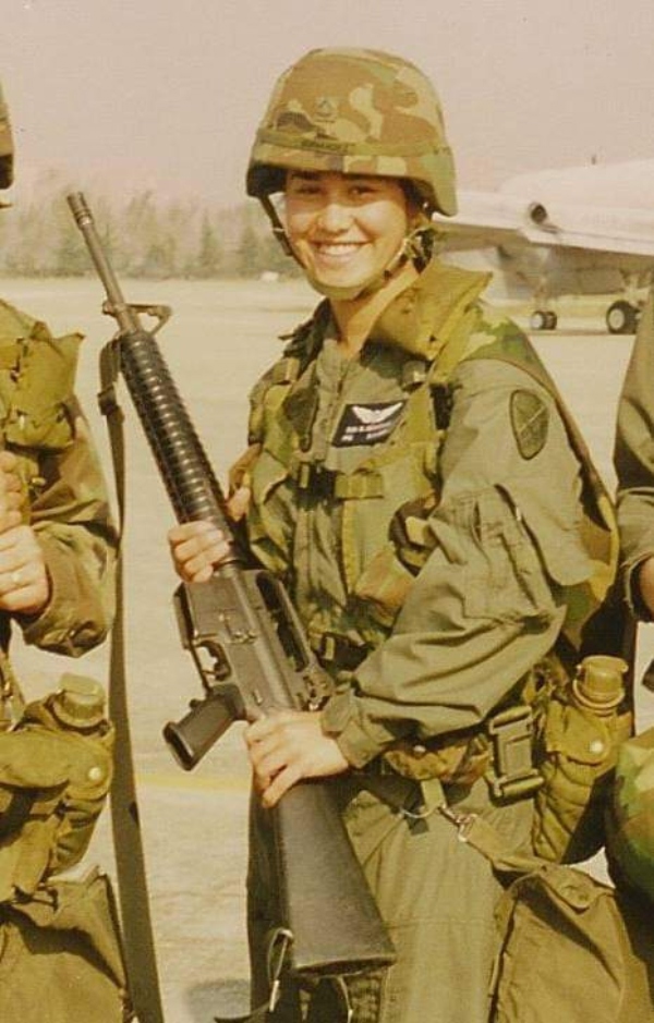 Army veteran Tina Waggener