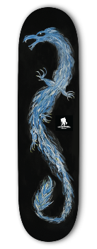 cutout picture of Marcia Medina skateboard