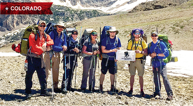 Warriors built new friendships while hiking the Teton mountain range.