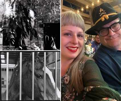 Todd, an Army veteran uses black and white photography as a creative outlet. Some of his images were shared during an art showcase at Globe Life Field with fellow veterans and Wounded Warrior Project.