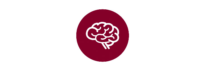 Ícono de cerebro.