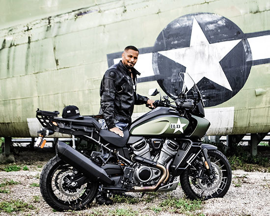 Army veteran and wounded warrior Brian Critton served his country and continues to serve fellow veterans to encourage them to seek metal health care when needed. Harley-Davidson rewarded Amarok for his selfless service with a new motorcycle.