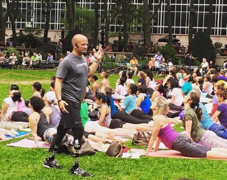 dan teaching yoga