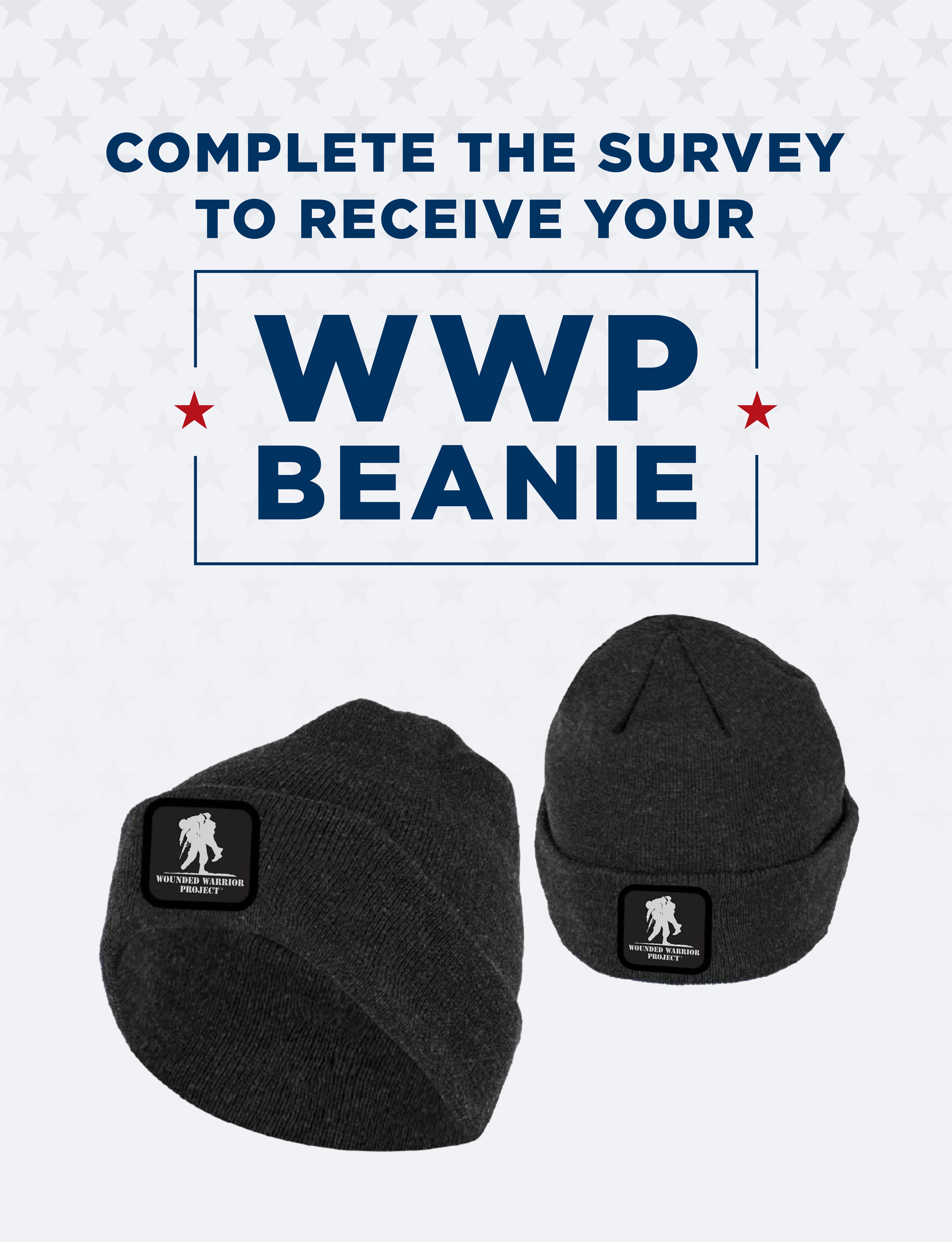 Complete the survey to receive your WWP beanie