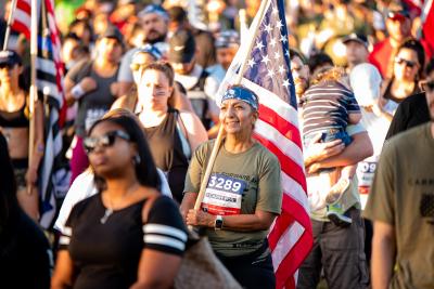 Wounded Warrior Project Carry Forward 5K was held in-person in San Antonio in February.