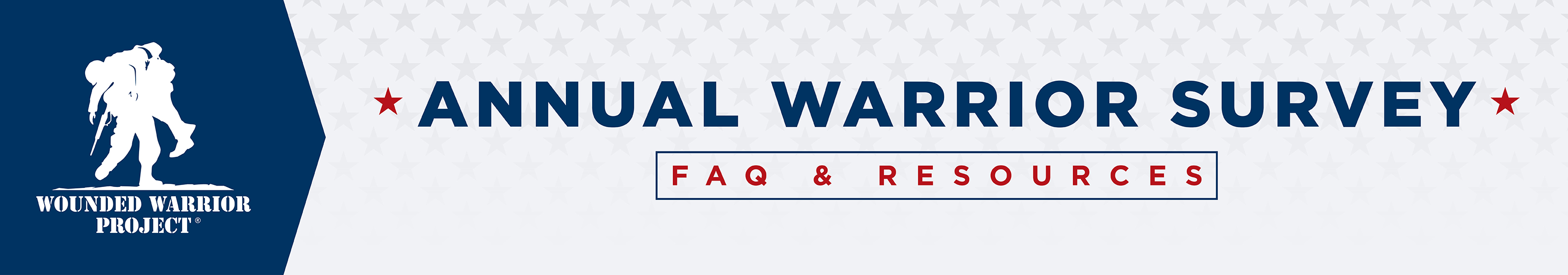WWP Logo | Annual Warrior Survey | FAQ & Resources