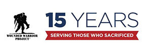 WWP 15th anniversary logo.