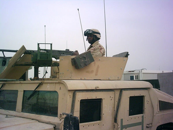Melvin Gatewood served in the Army National Guard for four years before being medically discharged.