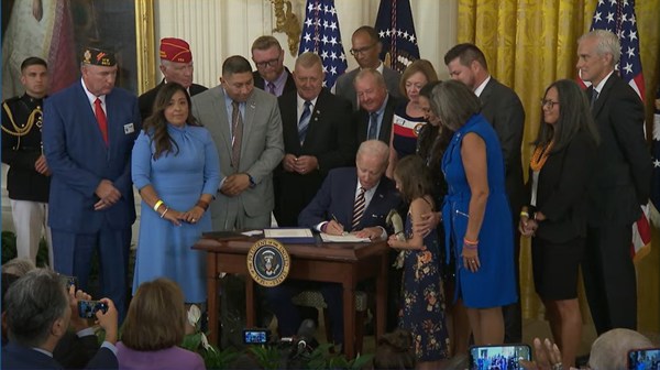 Wounded Warrior Project President Biden PACT ACT