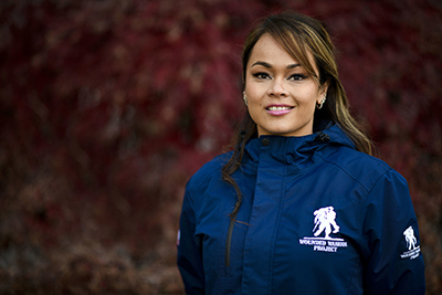 WWP Warrior Antoinette Wallace.
