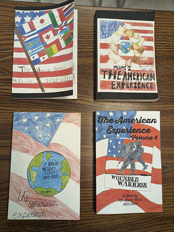 Ben Lewis' classes have written four volumes of