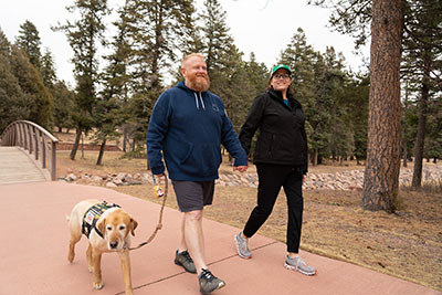 WWP's Financial Readiness program is helping couples learn to communicate about finances at WWP Project Odysseys.