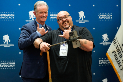 David and WWP CEO Walt Piatt