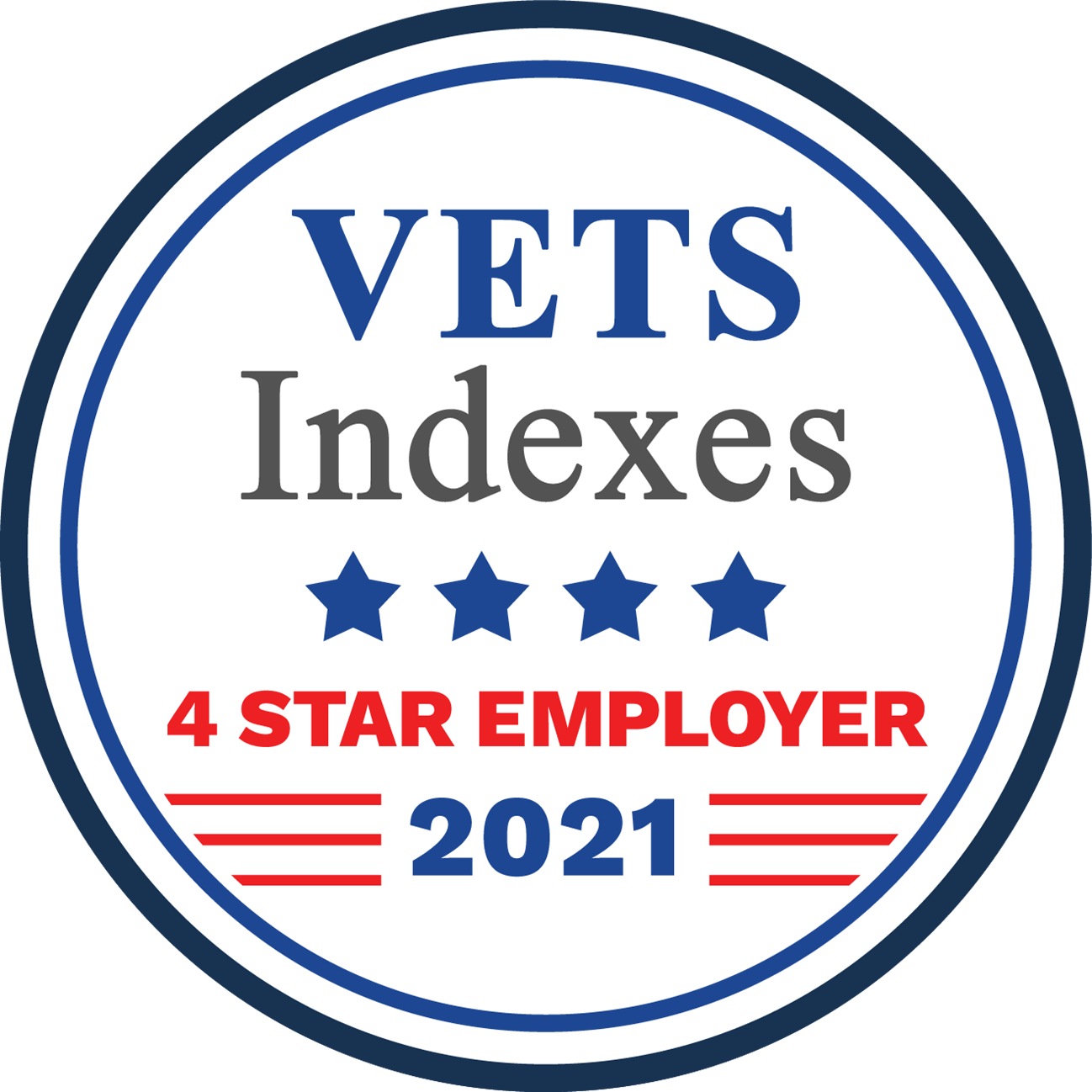 VETS Indexes | 4 Star Employer | 2021