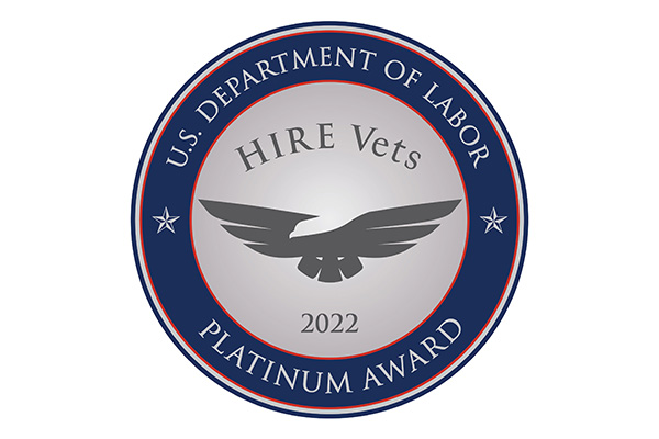 Wounded Warrior Project Earns US Department Of Labor Platinum Medallion Award